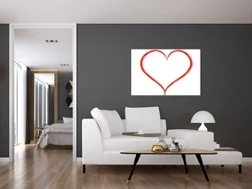 Obraz srdca (90x60 cm)