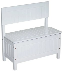 Biela detská lavica – Roba