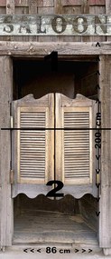 Fototapeta na dvere SALOON 86x200 cm