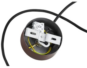 Argon 8444 - Luster na lanku PIAVA 1xE14/7W/230V alabaster hnedá