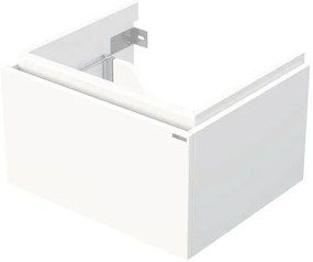 Kúpeľňová skrinka pod umývadlo na dosku 60 1Z farba A0016 Biela lesk