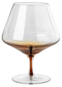 Broste Pohár na koňak/ brandy AMBER 450 ml číra karamelová