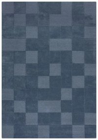 Flair Rugs, Kusový koberec Moderno Checkerboard Blue, 200x290, modrá, chodba / predsieň