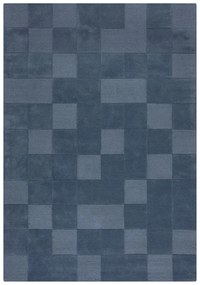 Kusový koberec Moderno Checkerboard Blue, 160x230, modrá, chodba / predsieň, Flair Rugs