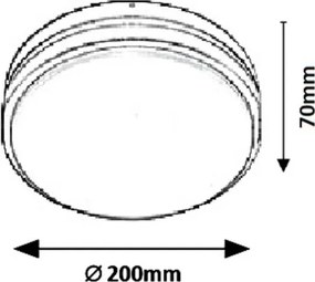 Rabalux 8847 - LED Vonkajšie nástenné svietidlo HAMBURG LED/10W/230V IP44