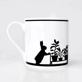 HAM Porcelánový hrnček Plant Rabbit 300 ml