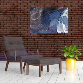 Obraz - Mramorovaný atrament (90x60 cm)