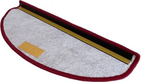 Vopi Nášľapy na schody Astra červená polkruh, samolepiaci - 28x65 polkruh (rozmer vrátane ohybu)