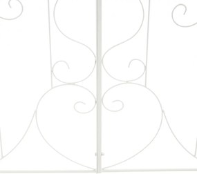 Mriežka na popínavé rastliny Mandevilla - 133 x 99 cm - Biela