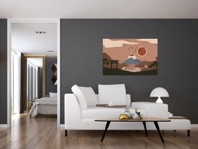 Obraz - Japonsko N⁰1 (90x60 cm)