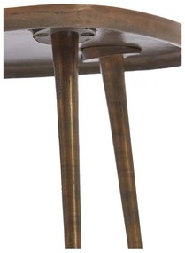 Kovový odkladací stolík 32x48 cm Puno – Light &amp; Living