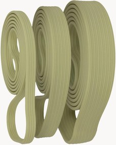 Silikónové popruhy na strečing Loom, 3 ks