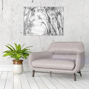 Obraz - Bambusový les (70x50 cm)