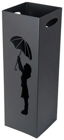 Kovový stojan na dáždniky Rain2, 60x20 cm