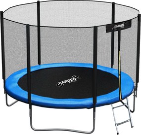 Trampolína s vonkajšou sieťou 252 cm Gardenline - modrá