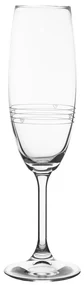 Pohár na sekt SRDIEČKA 0,22 l 2 ks