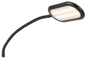 Rabalux 74009 - LED Stmievateľná dotyková stojacia lampa ADELMO LED/10W/230V čierna
