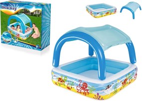 Detský nafukovací bazén so strieškou 140 x 140 x 114 cm Bestway 52192