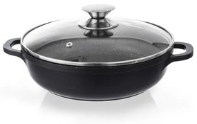 Kastról s nepriľnavým povrchom Pfluon Granit so sklenenou pokrievkou Orion Grande, ⌀ 24 cm
