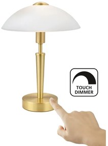 EGLO 87254 - Stmievateľná stolná lampa SOLO 1xE14/40W/230V