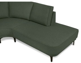 Kaki rohová pohovka (pravý roh) Copenhagen – Scandic