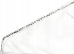 GARDEN LINE Záhradný fóliovník biely 200x77x168/146 cm GardenLine TUN0766