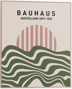 Nástenná dekorácia v ráme Bauhaus