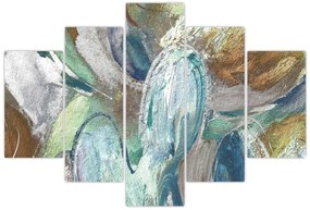Obraz - Abstraktné maľba postavy (150x105 cm)
