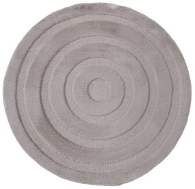 Kúpeľňový koberček MOYO CIRCLE tmavobéžový kruh