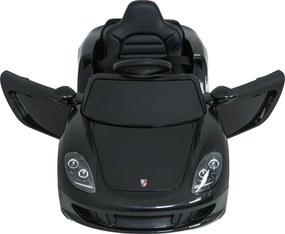 Ramiz Porsche 911 Carrera elektrické autíčko pre deti čierne