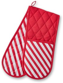 Bavlnená dvojitá kuchynská chňapka Candy Cane – Catherine Lansfield