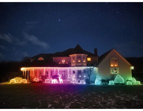 Twinkly TW3RD140SPP-TEU - LED RGBW Stmievateľný vonkajší sob 160xLED IP44 Wi-Fi