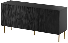 Cama Čierna komoda Jungle 3D