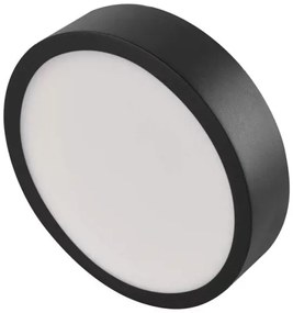 LED Stropné svietidlo LED/12,5W/230V 3000/3500/4000K pr. 17 cm čierna