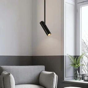 Toolight - závesná stropná lampa GU10 10W - reflektor APP608-1C, čierna, OSW-08196