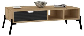 Konferenčný stolík Taniva (dub zafírový + antracit) . Vlastná spoľahlivá doprava až k Vám domov. 1093273