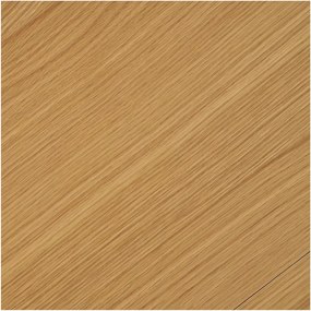 Okrúhly rozkladací jedálenský stôl s prídavnou doskou v dekore duba ø 120 cm Bundaberg – House Nordic