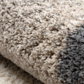 Dywany Łuszczów, Kusový koberec Fusion 9612 cream/beige, 160x220, béžová, kancelária