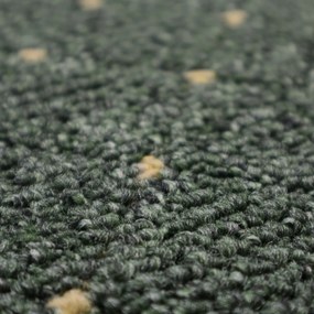 Condor Carpets, Kusový koberec Udinese zelený štvorec, 100x100, zelená, chodba / predsieň