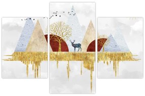 Obraz - Dekor (90x60 cm)