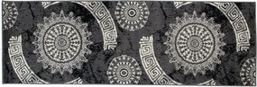 Behúň TAPIS Rosette - tmavo šedý