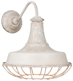 Nástenná biela vintage lampa - 35*46*39 cm