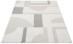 Dekorstudio Moderný koberec LOUNGE 9992 - sivý Rozmer koberca: 80x150cm