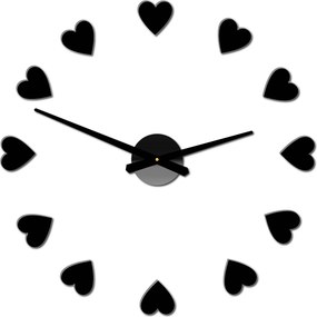SENTOP | Veľké nástenné hodiny s motívom srdca I SENTOP 12S051 Wall clock HEU- analógové