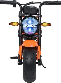Elektrická motorka SUPERMOTO oranžová