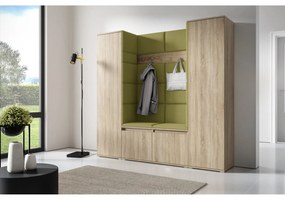 Predsieňová stena AMI 31 Bez zrkadla Dub sonoma Olivová