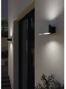 LED vonkajšie nástenné svietidlo Eglo Chinoa 10W 1100lm 3000K antracit