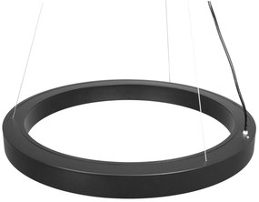 Toolight Toolight, LED stropné svietidlo 60cm, 27W, APP1282-1CP, čierna, OSW-00940