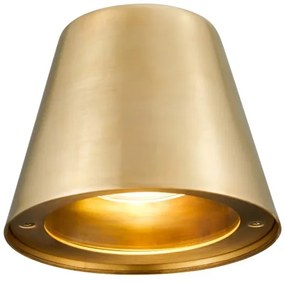 Nordlux - Vonkajšie nástenné svietidlo ALERIA 1×GU10/35W/230V IP44 mosadz