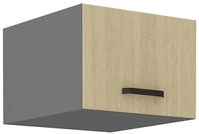 Kuchynská skrinka SCANDI jedľa/antracitová 50 nagu-36 1f